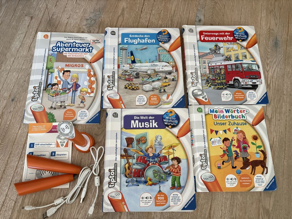 Tiptoi Jeux: Tiptoi-Set mit 3 Stift – D'occasion à Russikon par Sucita