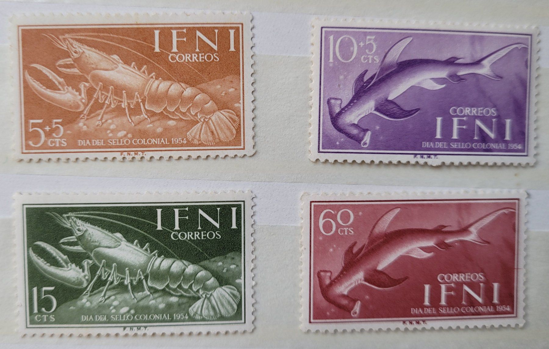 Tutti i francobolli: IFNI - SPANIEN / ESPAGNE – Usato da Neftenbach venduto da Mador6 2
