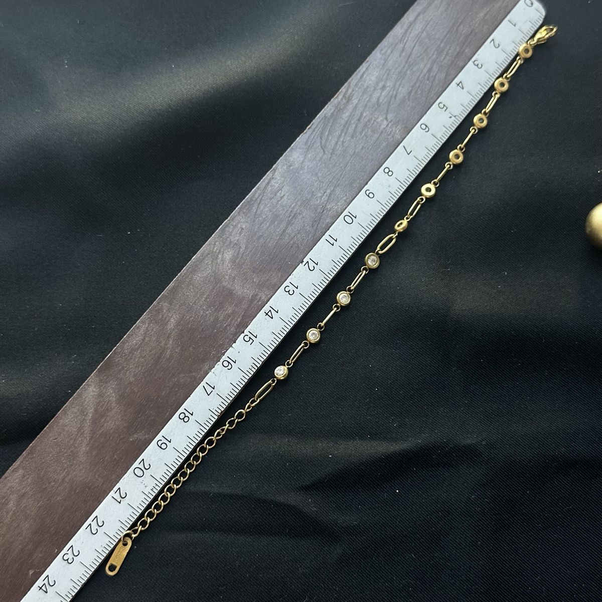 Bracelets: 18KGP Funkelnde Armkette   – Neuf (Voir description) à Givisiez par dor_xb9k 3