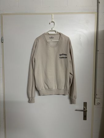 Hollister Pullover beige Grösse S guter Zustand