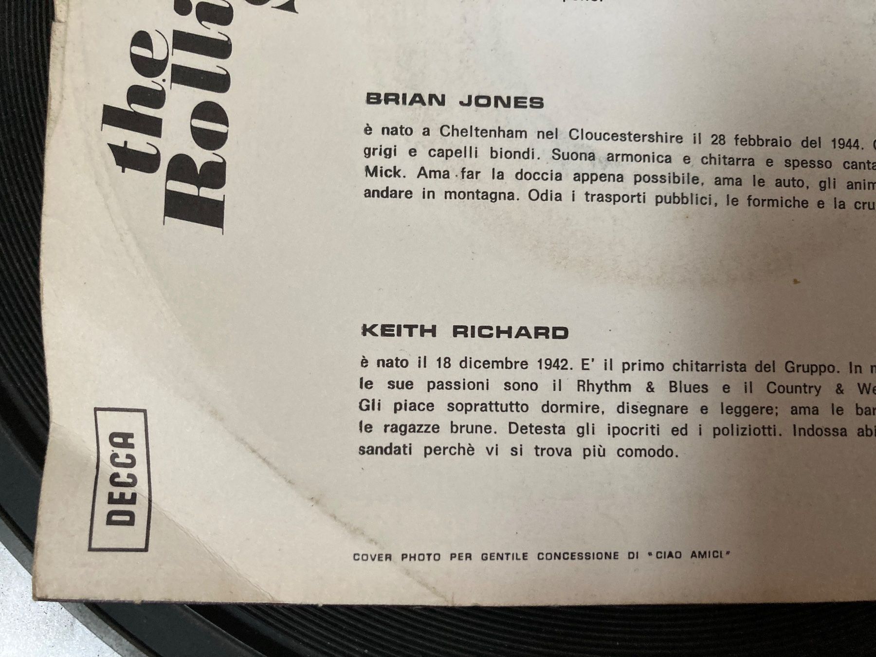 Vinyles: Rolling Stones - RAR -  in italiano – D'occasion à zürich par papalapa 2