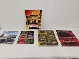 verschiedene Ferrari-Zeitschriften