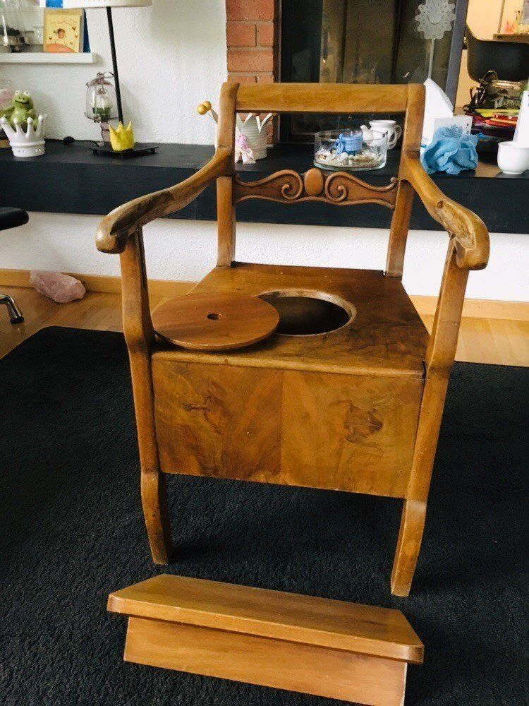 Sedie: Biedermeier Kinderstuhl Klostuhl antik Möbel Biedermeier – Usato da Frauenfeld venduto da Babytimmy 2