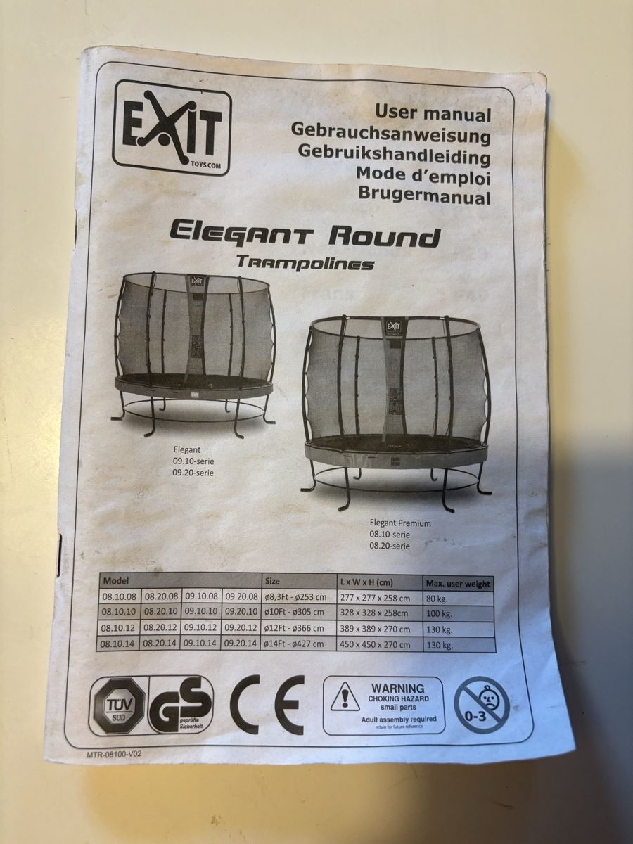 Trampolini: Trampolin Exit – Usato da Rifferswil venduto da Tfri 6