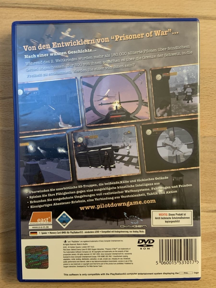 Sony Giochi: PS2 Pilot Down Behind Enemy Lines  – Usato da Ufhusen venduto da maxpayne93 1