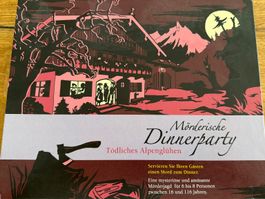 Krimidinner Mörderische Dinnerparty Tödliches Alpenglühen