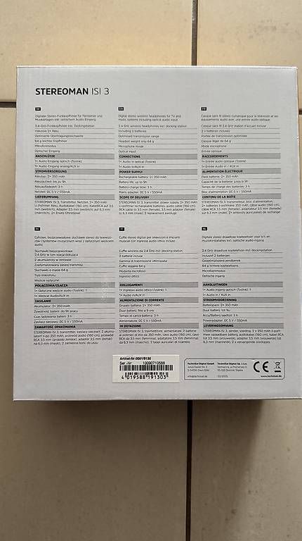 Kopfhörer: TechniSat digitalen Stereo-Funkkopfhörer – Gebraucht aus Etzwilen von bin_hq5l 2