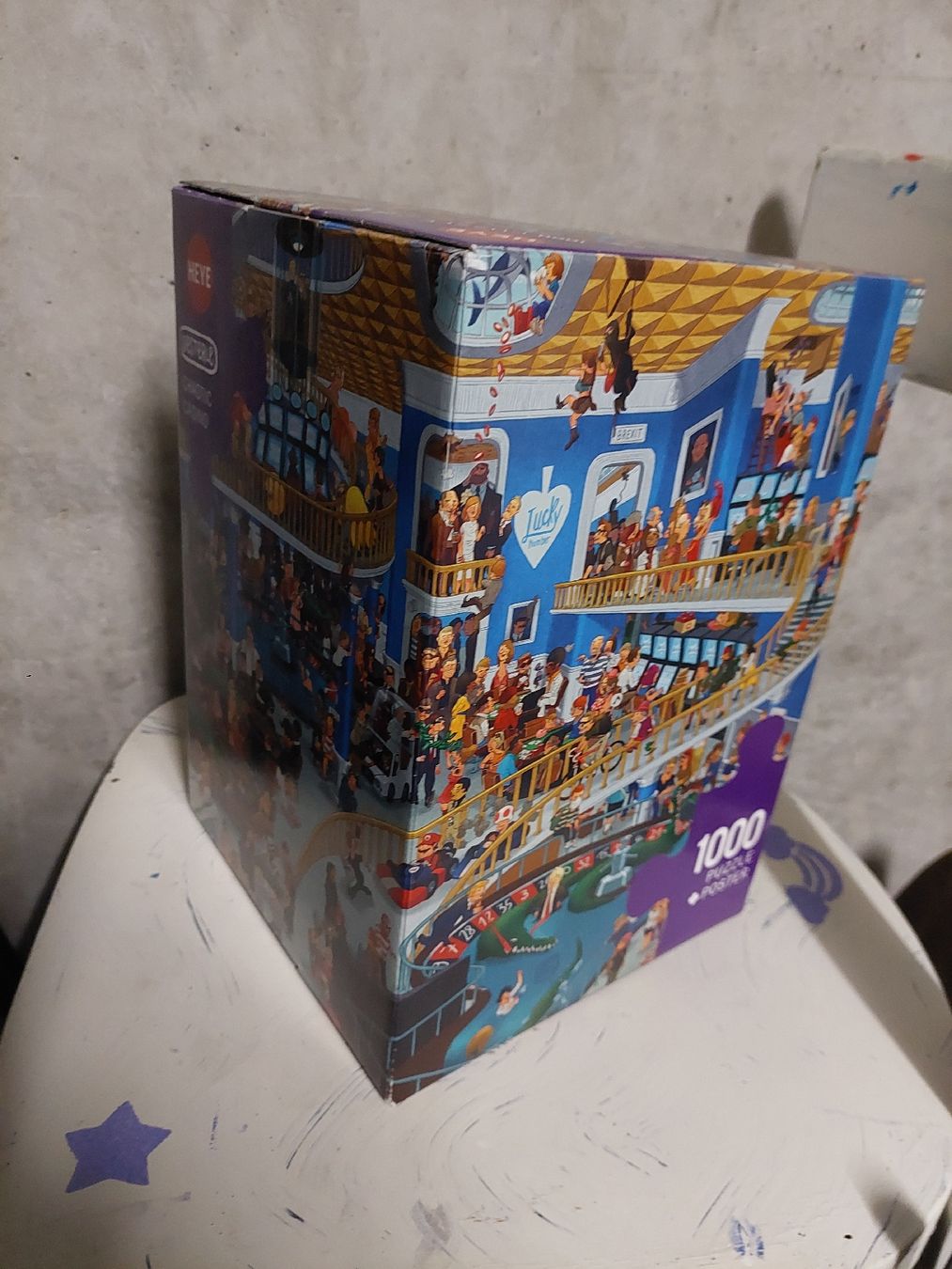 Heye Puzzle: Heye Puzzle chaotic casino 1000 – Usato da Sissach venduto da zwwerg 1