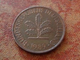 DEUTSCHLAND 2 Pfennig 1989
