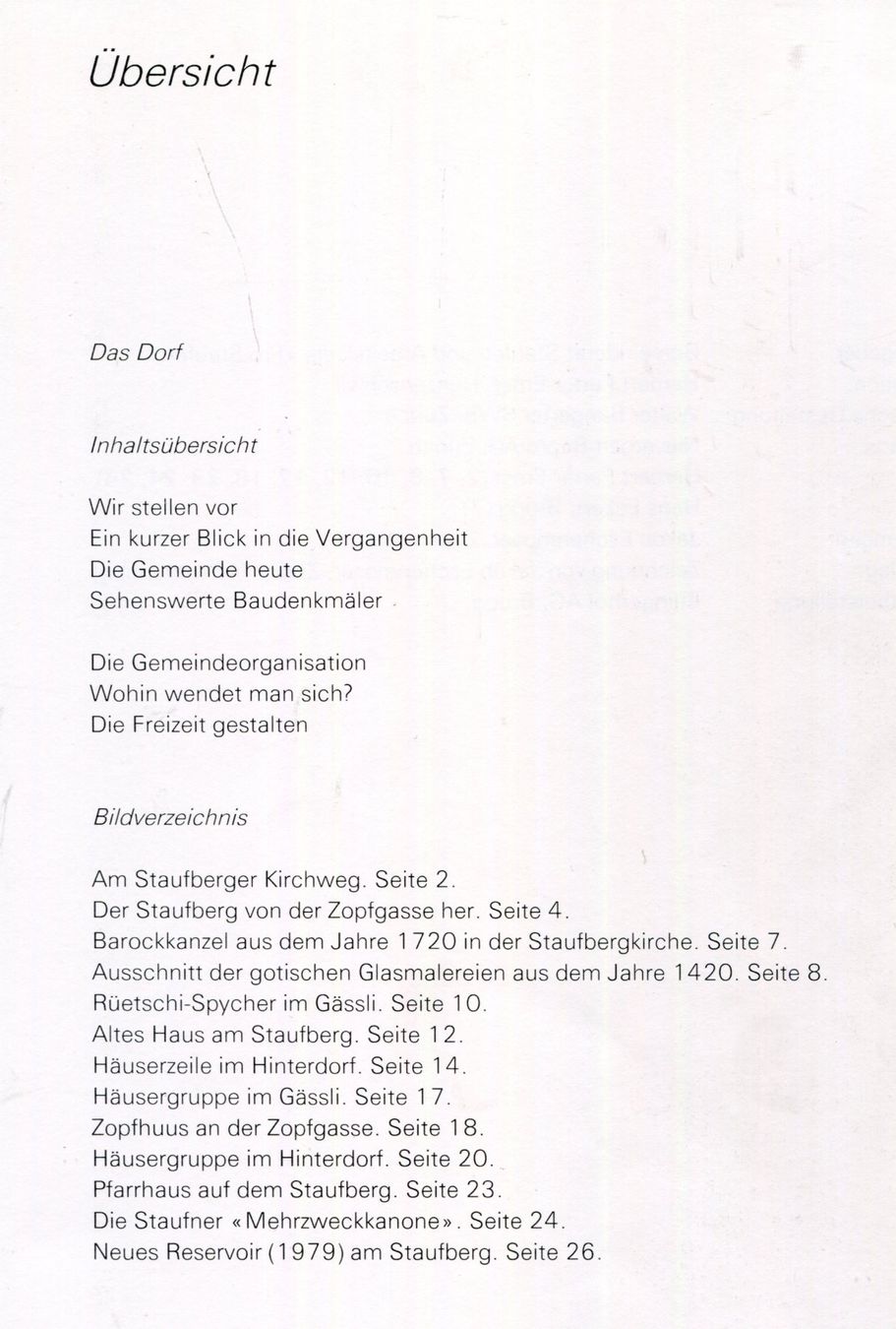 Livres: Staufen, Heimatbuch. – D'occasion à Aarau par Elmaar41 1