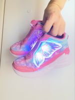 Skechers Kinder-Sneakers mit Licht, Gr. 27.5