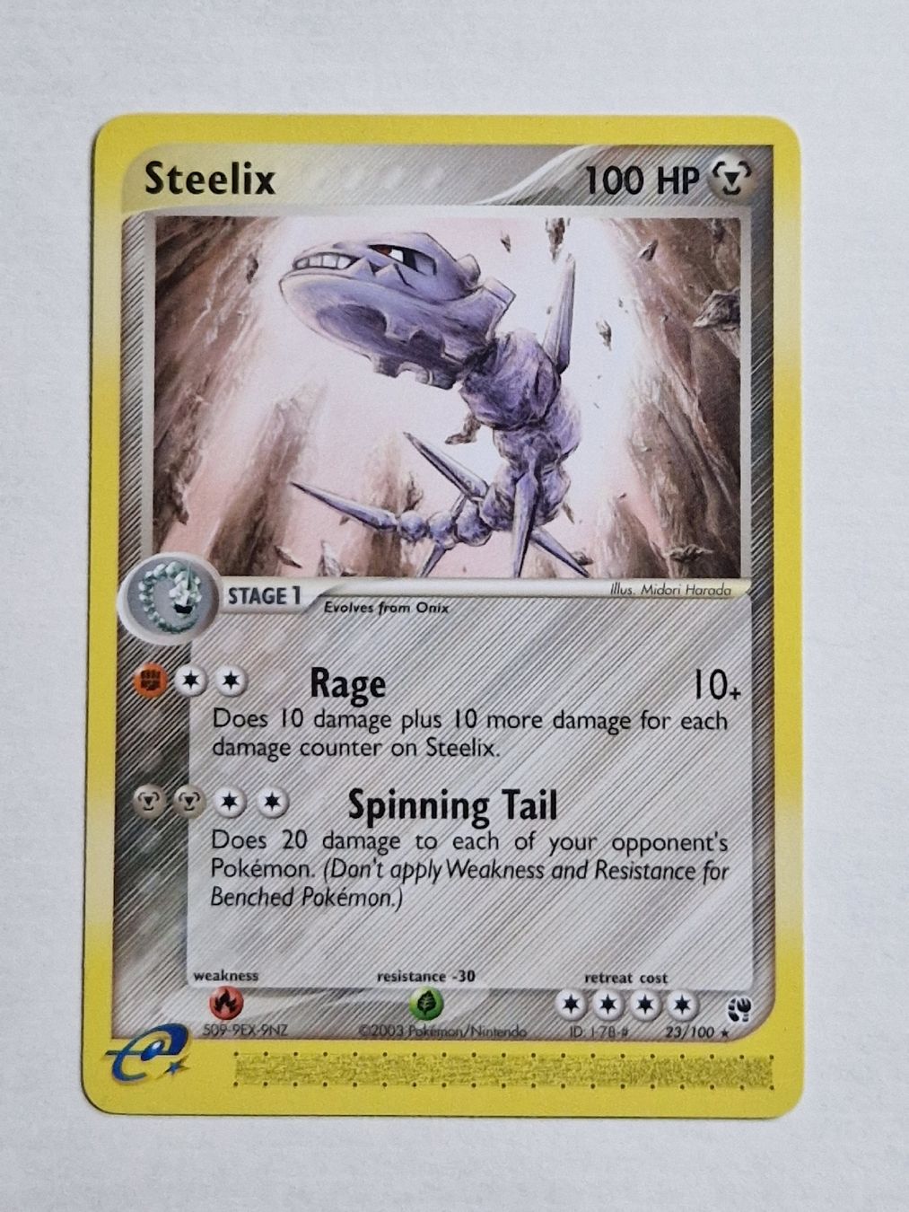 Pokémon Carte collezionabili: Pokémon - Steelix #23 – Nuovo (secondo la descrizione) da Birmensdorf ZH venduto da x_NoMis