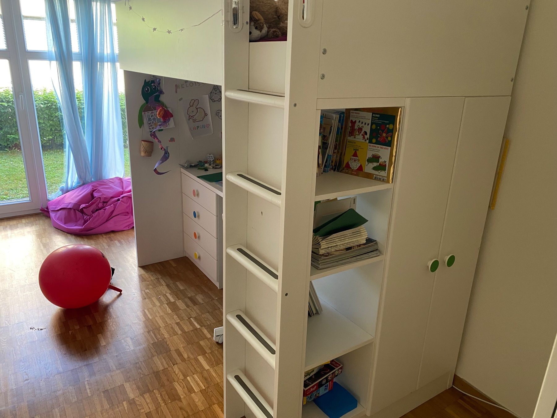 Ikea Letti: Hochbett mit Büro – Usato da Baden venduto da matlachia