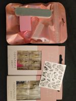 nailparty Set's china fingers, Nagelsicker, Feilen, Bürste