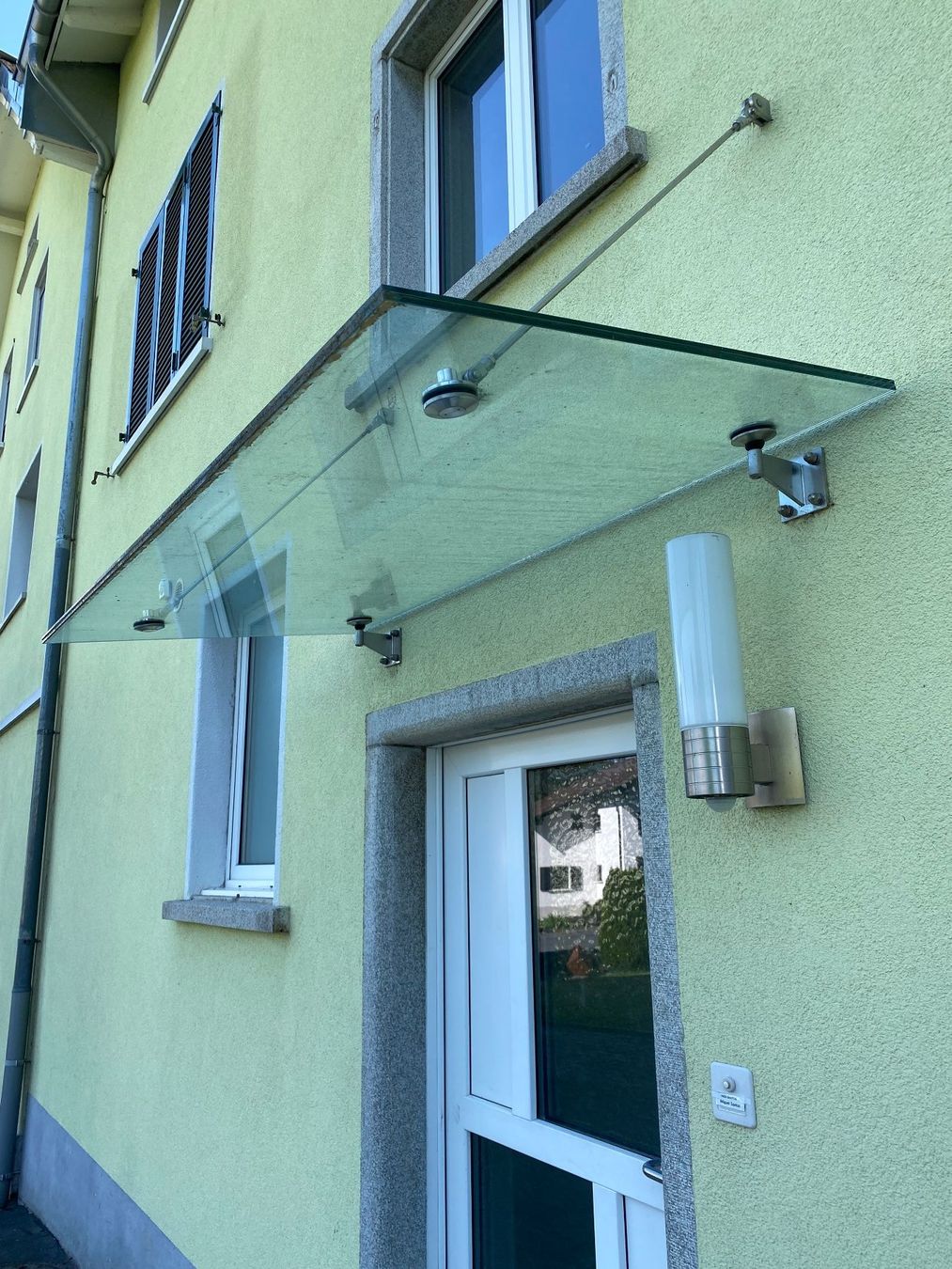 Bicchieri: Glasvordach   Glaströsch      178x86 cm – Usato da Sennwald venduto da Fluppy156 3