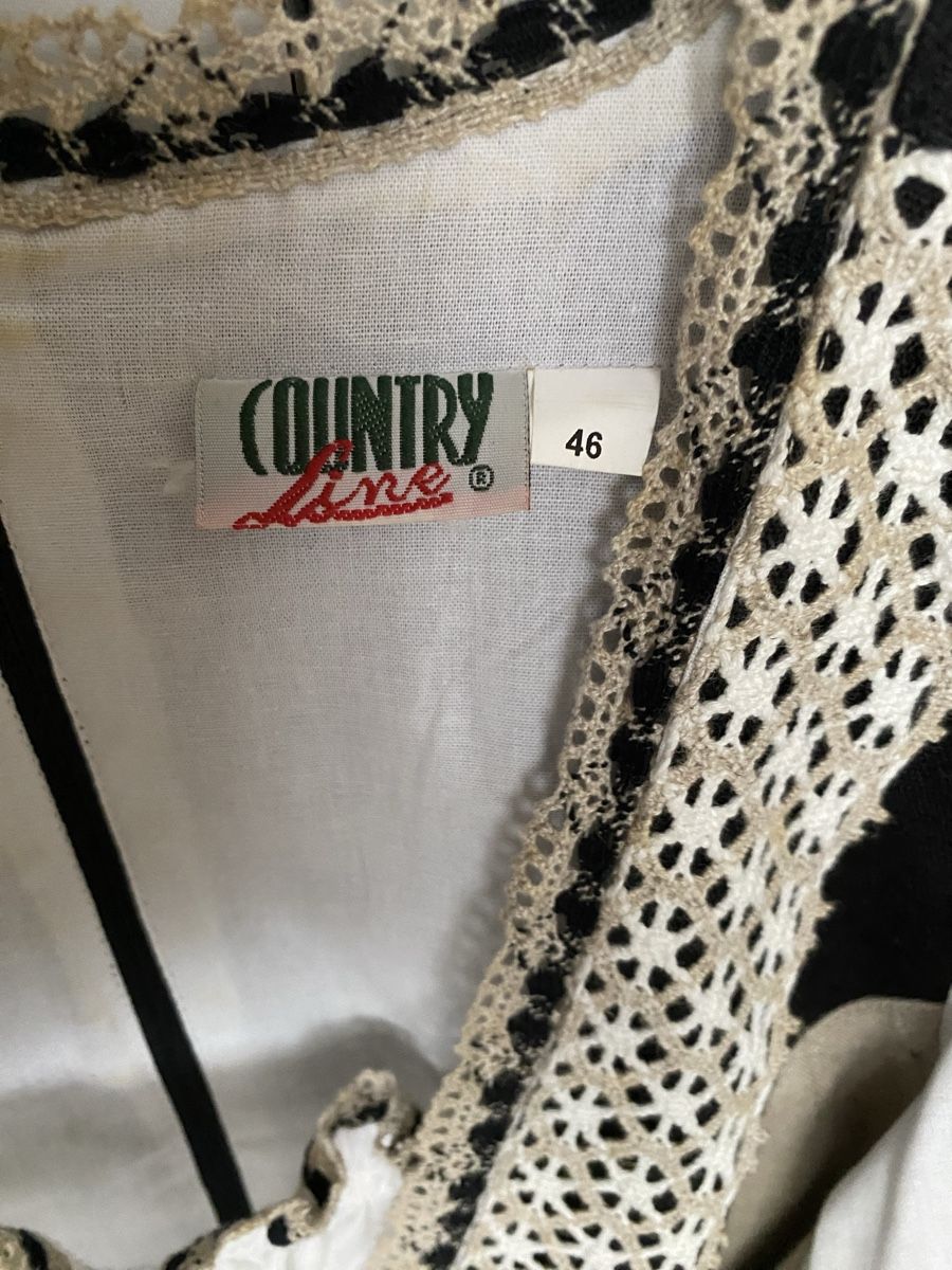 Camicette: Country Line Dirndlbluse Gr 46  – Usato da Rheinfelden venduto da Tigerlilli 3