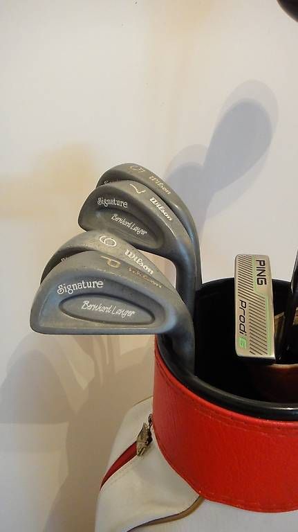 Wilson Mazze & Set: SET DE GOLF JUNIOR "Wilson Bernard Langer" – Usato da Lausanne venduto da mic_nf2y 2