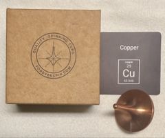 Kreisel Kupfer mit Box, Foreverspin