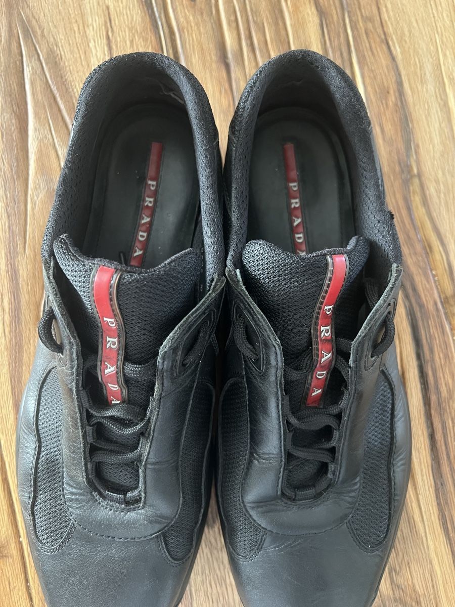 Prada Scarpe da uomo: prada world cup sneakers black – Usato da Münchenstein venduto da yma_5zg2 4