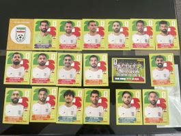 WM 2026 Iran Fussball Panini vollständig