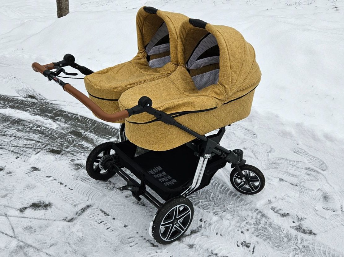 Hartan Carrozzine: Zwillingskinderwagen HARTAN TWO SELECT mit Zwei Wanne – Usato da Hasle LU venduto da dandelion1684