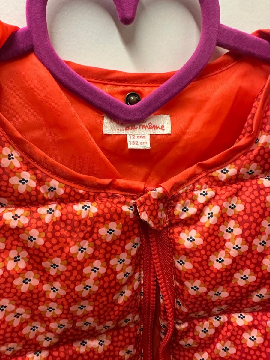 Du Pareil au Même Giacche & Cappotti: Steppjacke Rot mit Blumenmuster Grösse 152 – Usato da Brüttisellen venduto da nat_5622 2
