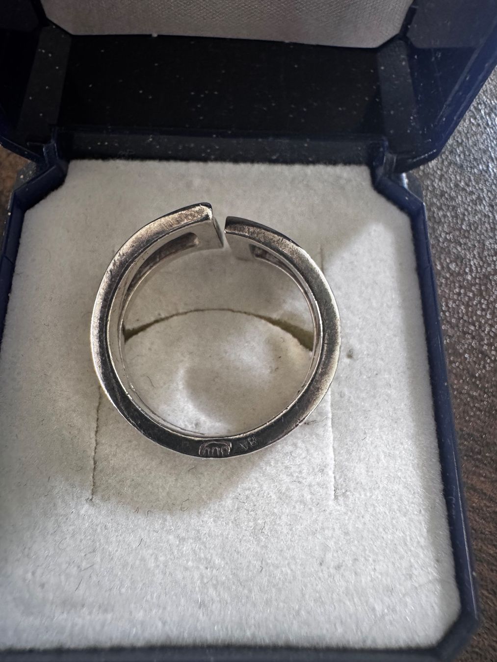 Bagues: Moderner Silberring 800 – D'occasion à Emmenbrücke par j_16 1