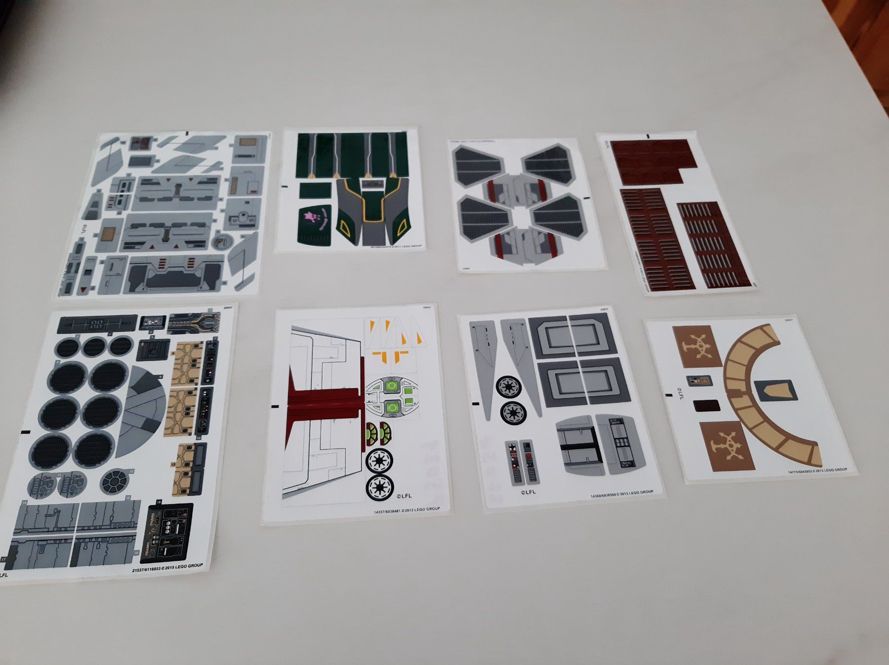 Lego Baukästen: Lego Sticker  Diverse Star Wars Technic  Expert – Neu und originalverpackt aus Tramelan von bragamal