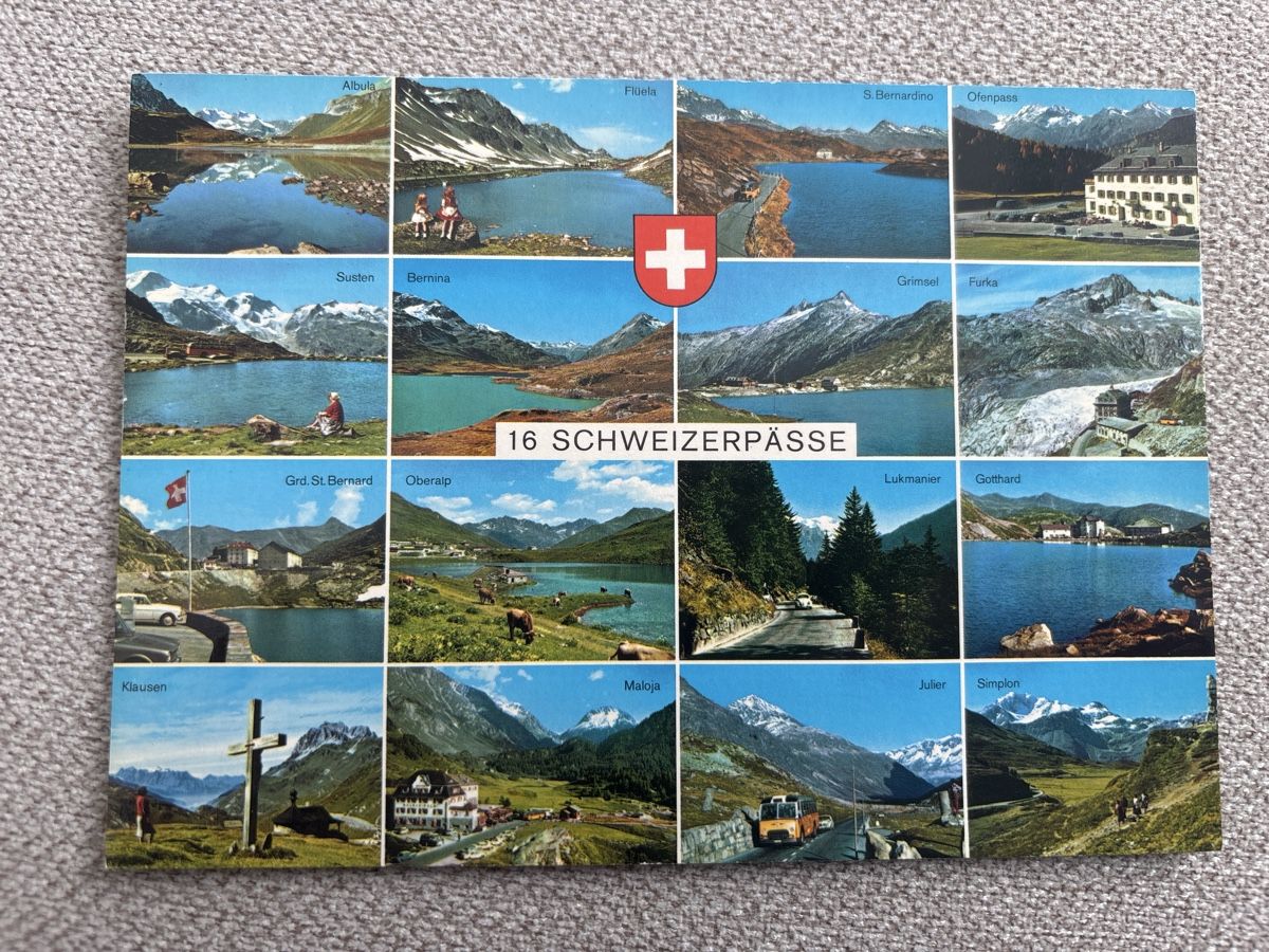 Cartoline postali: Alte Ansichtskarte - 16 Schweizerpässe - Top Zustand! – Nuovo (secondo la descrizione) da Termen venduto da rowi13