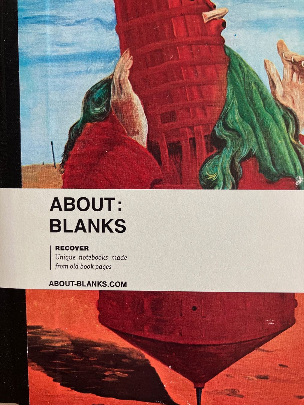Schreibblöcke: About Blanks Notebook / Notizbuch – Neu und originalverpackt aus Zürich von 7sachen01 9