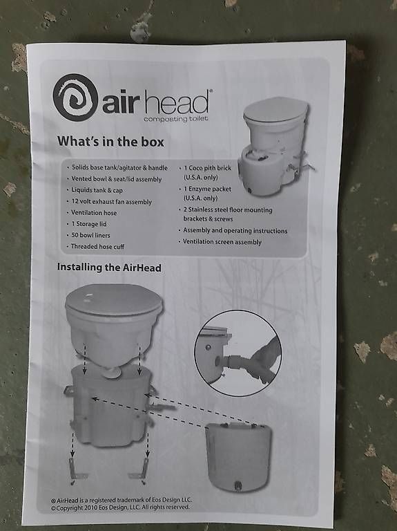 WC: Air Head Standard Komposttoilette – Neu und originalverpackt aus Melchnau von LUPUS-Offroad 4