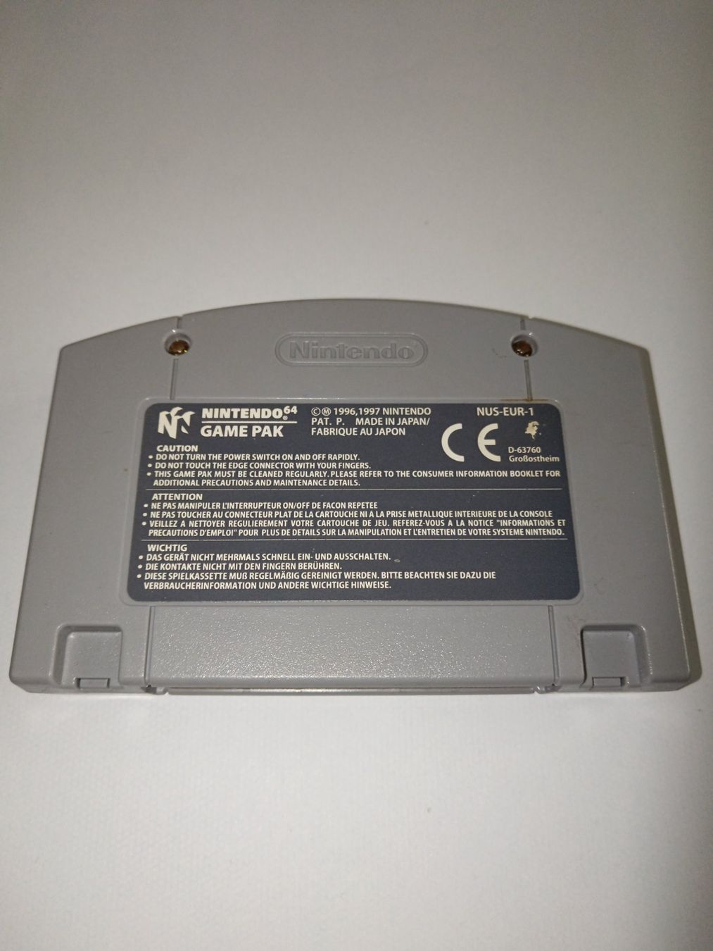 Nintendo Giochi: F-Zero X N64 Spiel Nintendo – Usato da Basel venduto da tga_zj9b 1