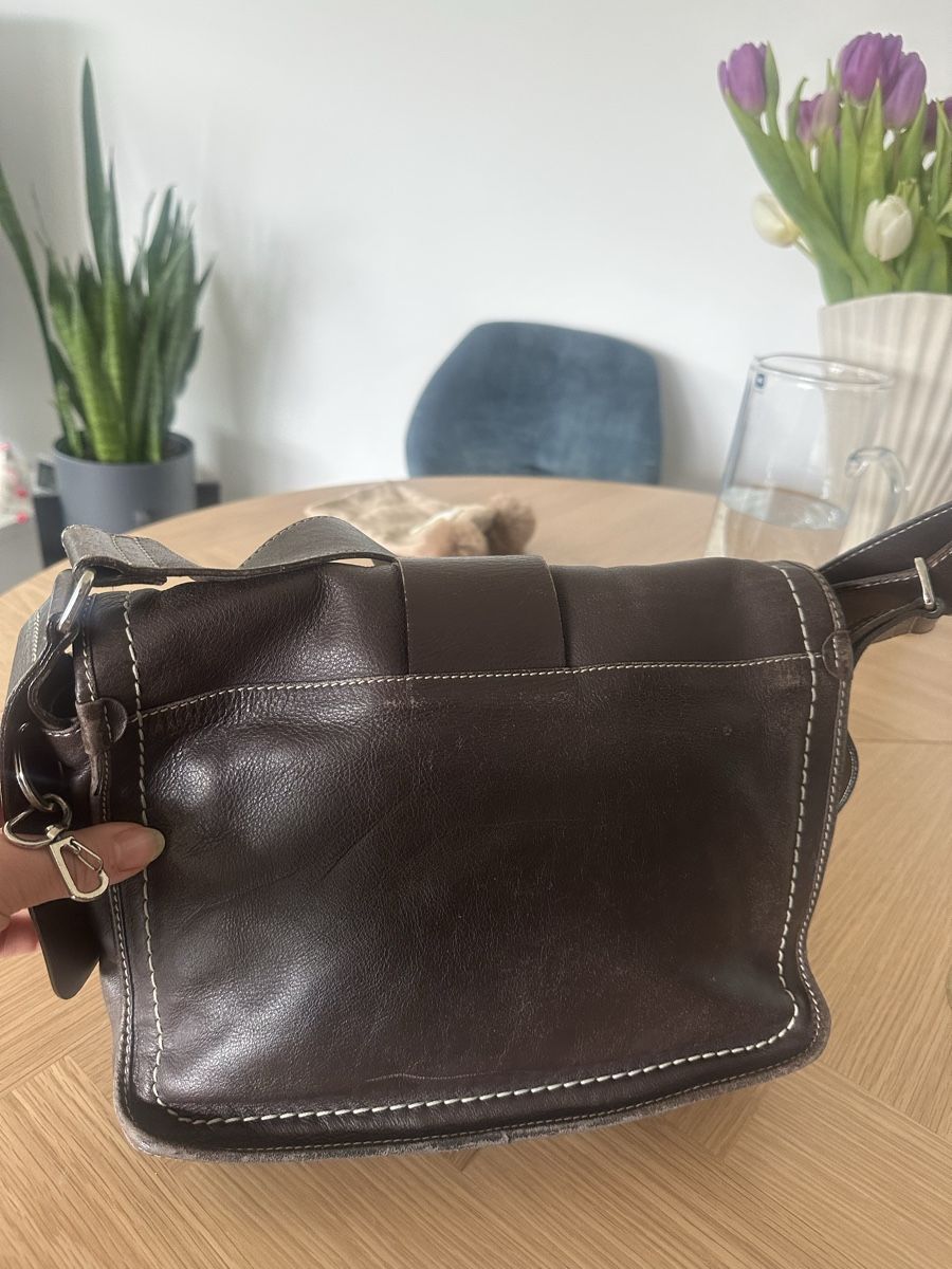 Borse da donna: Hogan Ledertasche, braun – Usato da Zürich venduto da millaiana 5