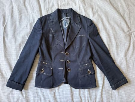 Vintage Dunkelblaue Jacke von Gerry Weber