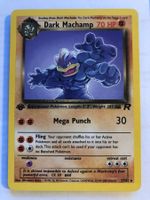 Dark Machamp (rare) Team Rocket 1st - LP - ab 1.-
