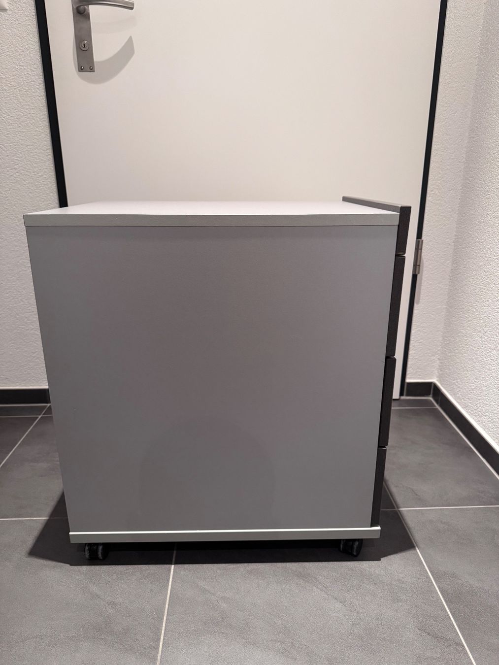 Korpus: Rollcontainer / Korpus: 4 Schubladen dunkelgrau, Anthrazit – Gebraucht aus Neuendorf von akbs 3