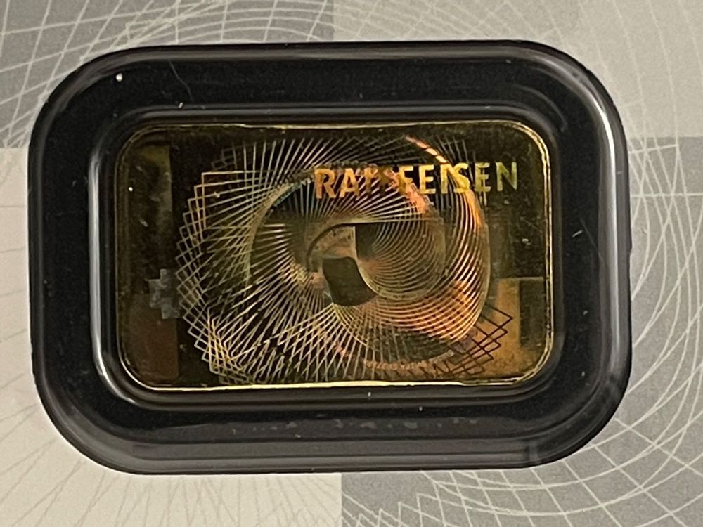 Metalli preziosi: Goldbarren 5 g Reiffeisen Bank Kinebar – Nuovo e nell'imballaggio originale da Untersiggenthal venduto da byiggy 2