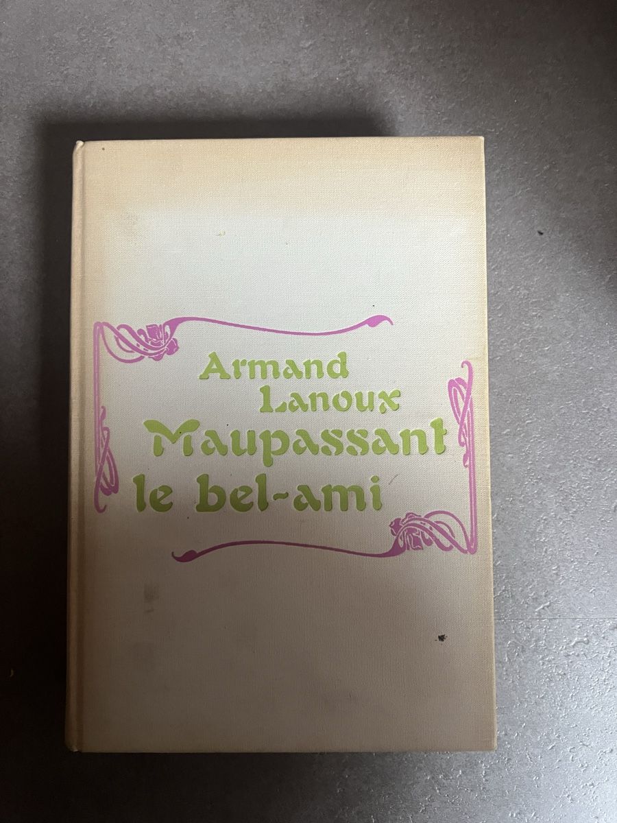 Libri: Maupassant le bel ami – Usato da Lugnorre venduto da cla_j6bq