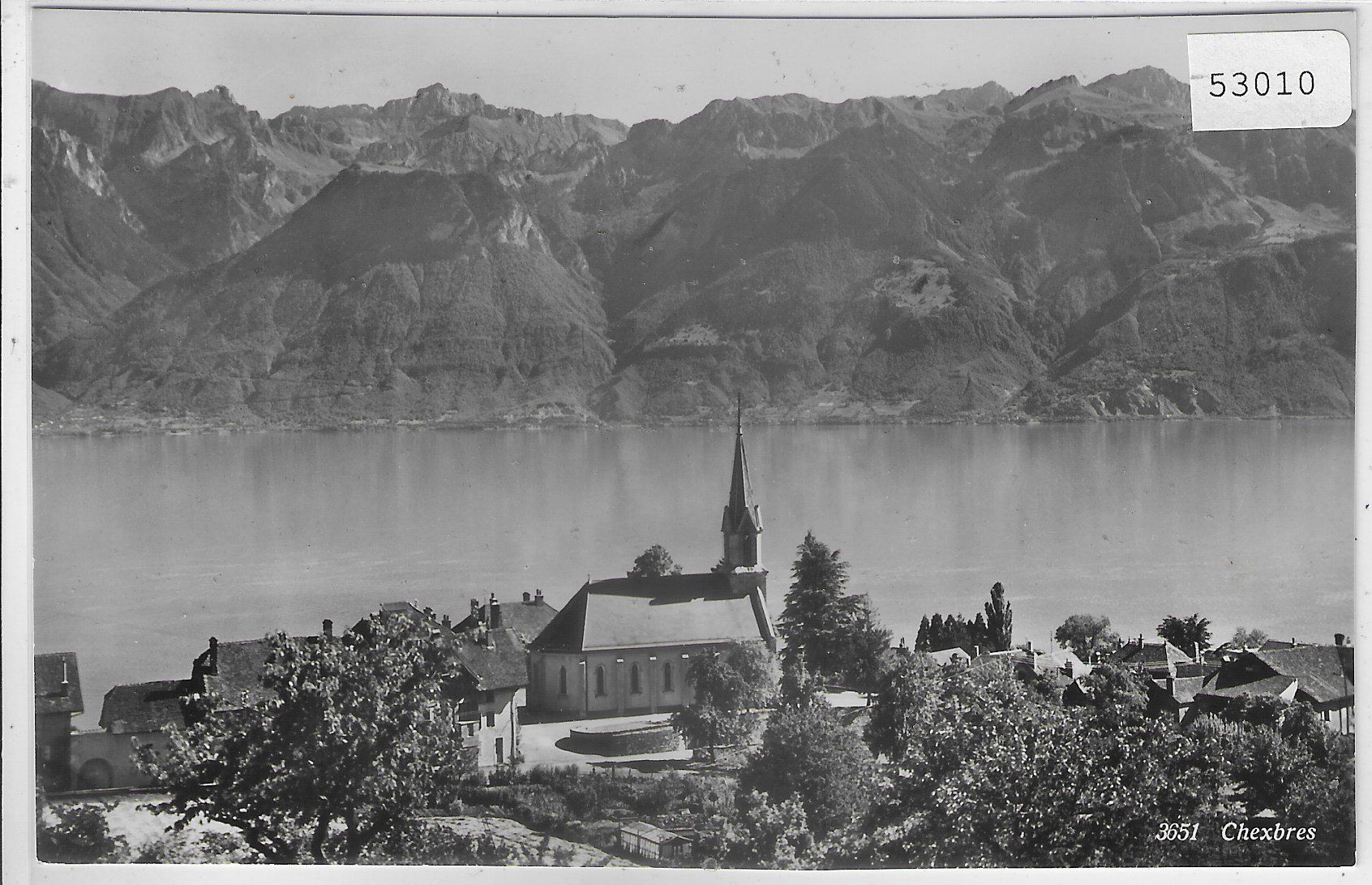 Cartoline postali: Chexbres et lac Leman – Usato da Ettingen venduto da Kartenplanet
