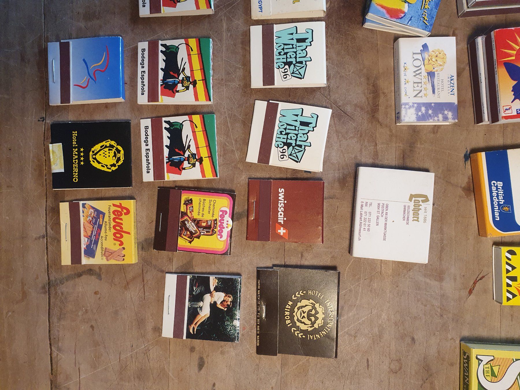 Feuerzeuge: Streichholzsammlung div Sujets – Gebraucht aus Zürich von loosebone 2