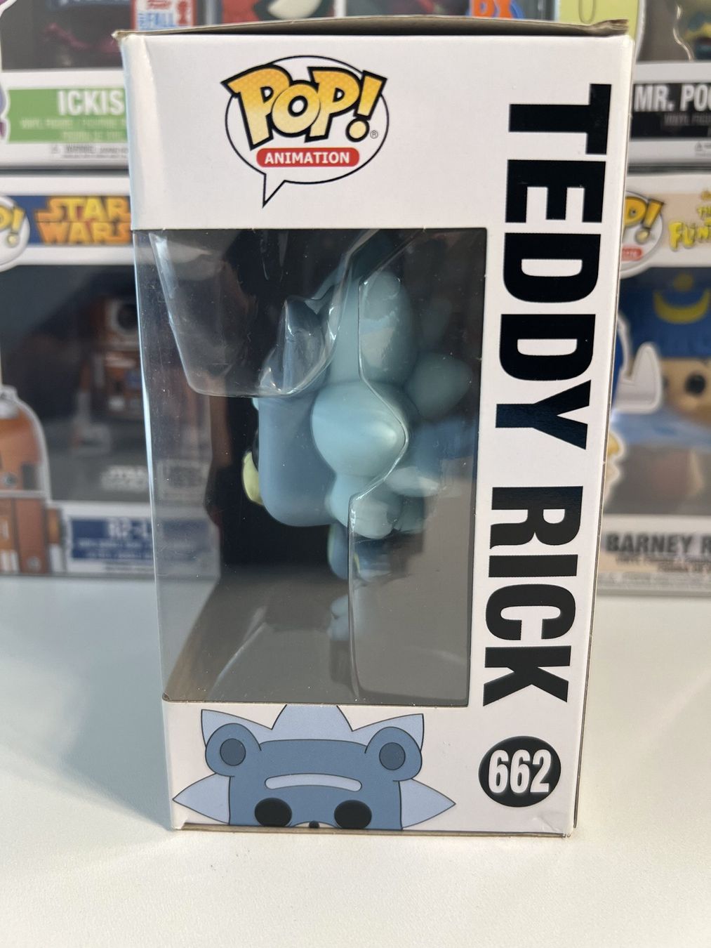 Funko Statuette: Funko POP! Animation Rick & Morty Teddy Rick – Nuovo e nell'imballaggio originale da Le Mouret venduto da perfectbijou 3
