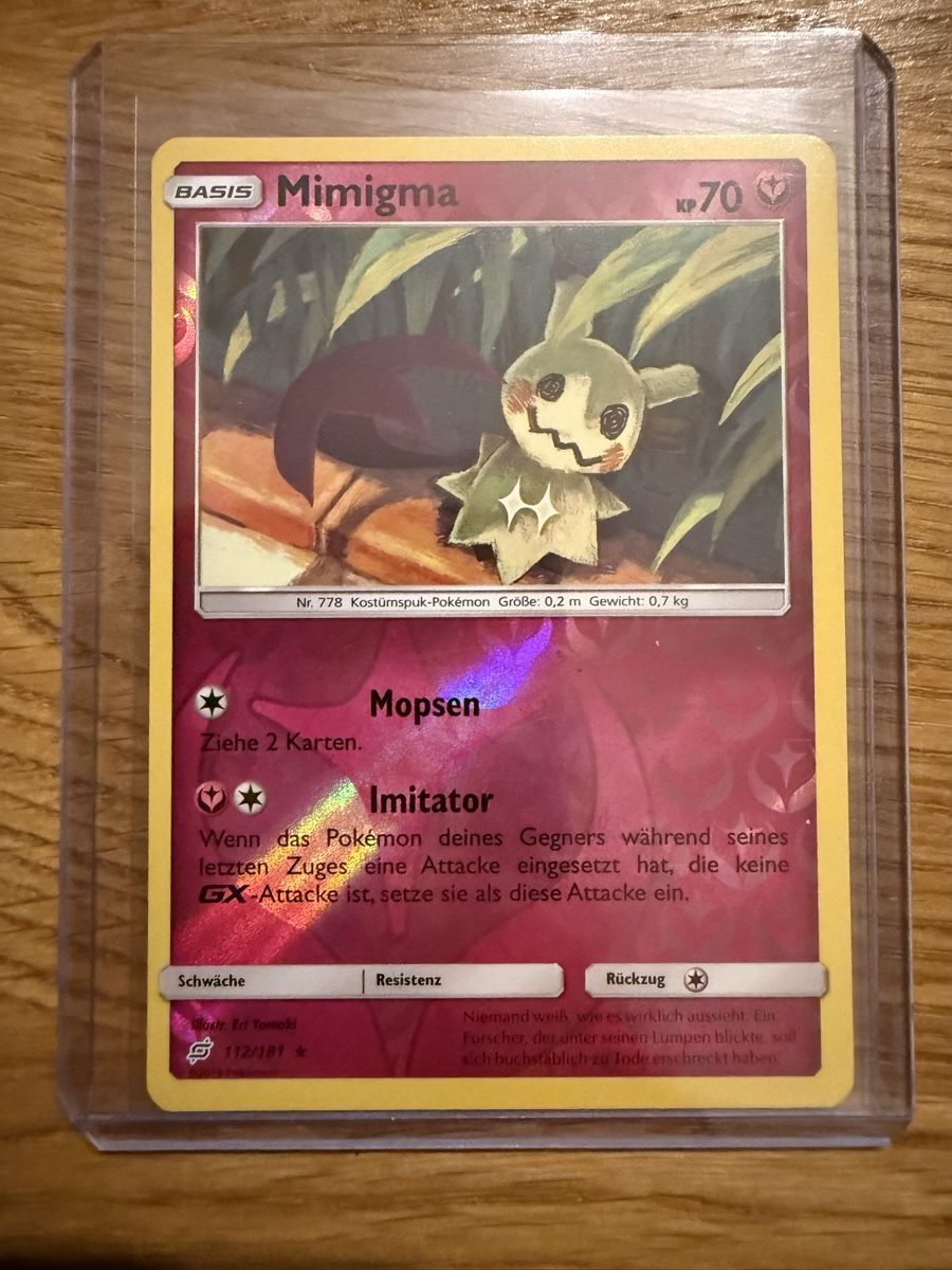 Pokémon Sammelbilder & Trading cards: Mimigma 112/181 – Gebraucht aus Amriswil von sim_nlb6