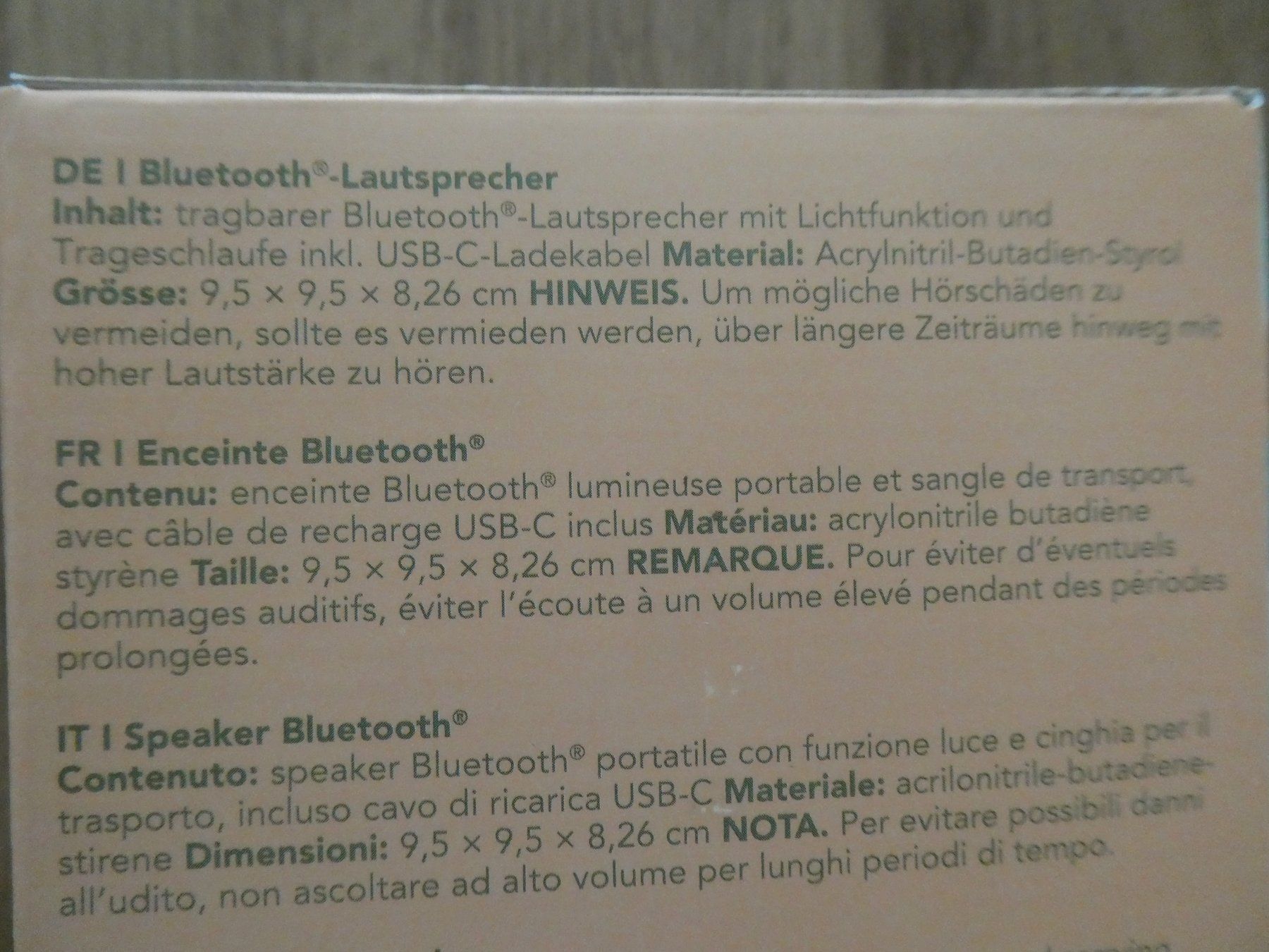 Lautsprecher: Bluetooth Lautsprecher Coop neu – Neu und originalverpackt aus Basel von Robyn 2