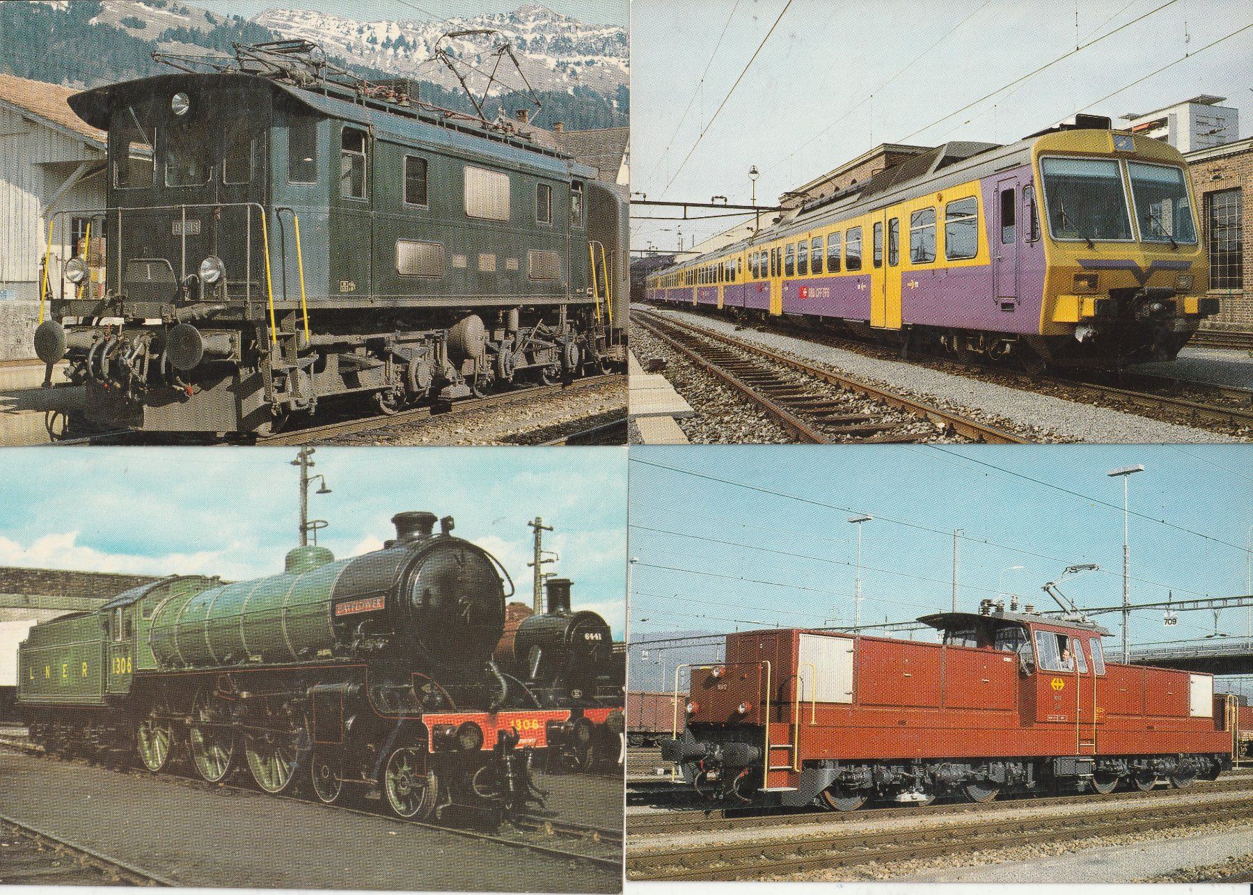 Cartoline postali: 40 karten Bahnen - Eisenbahnen – Usato da Lumbrein venduto da made02 7