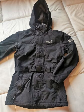 Jack Wolfskin Jacke XS  schwarz Regenjacke Windjacke
