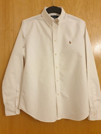 Ralph Lauren chemise M, coton, blanc