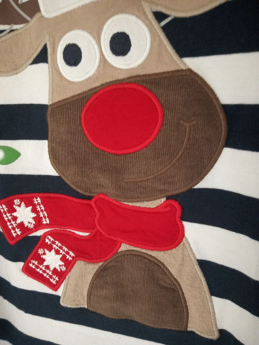 C&A T-shirt: Weihnachts Langarm Shirt Grösse 140 – Usato da Büren SO venduto da swelch 4