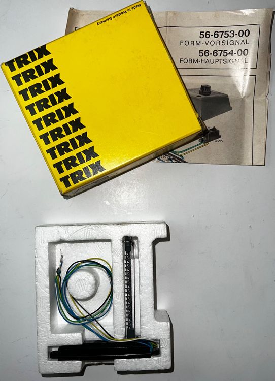 Trix Modellini di ferrovie: Form-Hauptsignal von Trix (6754) neuwertig – Usato da Basel venduto da jonnyhaas 1