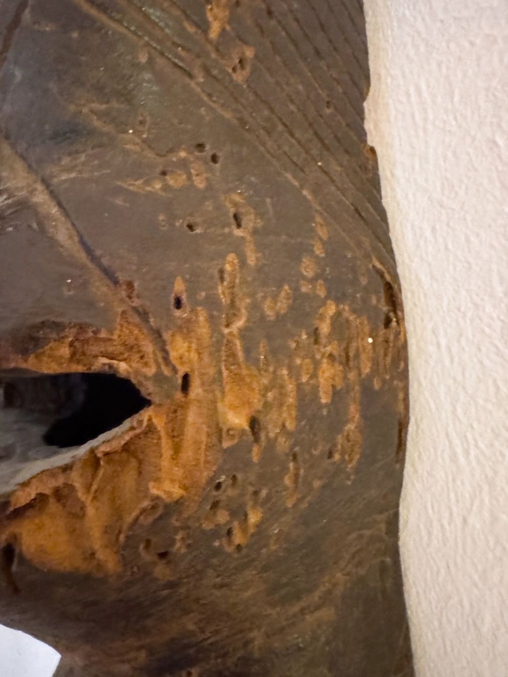 Internationale Kunst: Holzmaske, Kuba, Kongo – ca. 46 cm – Gebraucht aus Zürich von willson-quayle 4
