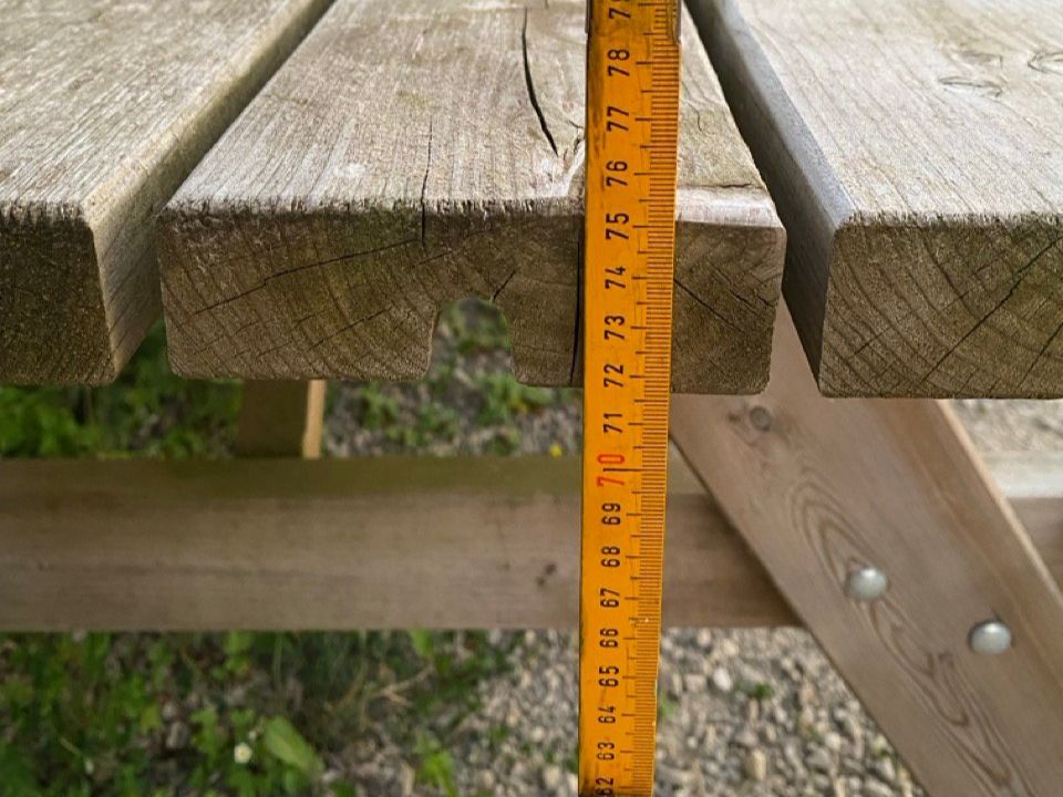 Panchine: Picnic-Bank (Holz) – Usato da Siselen BE venduto da Dactylis 5